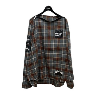 RAF SIMONS/ラフシモンズ 20AW BIG FIT CHECK PUNK SHIRTS ブラウン サイズ：52 商品番号： 8072000072372