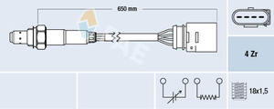 Volkswagen オーツーセンサー FAE製 77200 036906262D