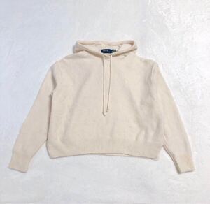 希少　美品　RALPH LAUREN ラルフローレン カシミヤ　ウール　ショート　パーカー