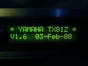 YAMAHA TX81Z用 最終ファームウェアROM “V1.6” (#2)