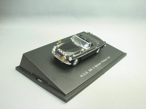 EAGLE’S RACE 1/43 MB-B MK II BRITISH POLICE CAR (イーグルズレース MG B マークII 英国警察車両 黒色)【撮影使用品】