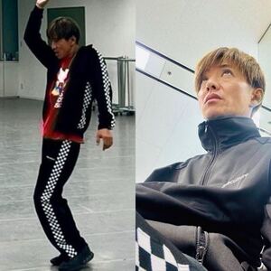 キムタク着用　subculture サブカルチャー　ジャージ　セットアップ　CHECKEREDFLAGTRACK JACKET PANTS ジャケット　パンツ　チェッカー　