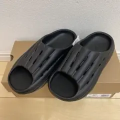 ugg w foams slide サンダル黒 サイズ7(24cm) 新品