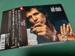 KEITH RICHARDS キース・リチャーズ◆『トーク・イズ・チープ』日本盤CDユーズド品