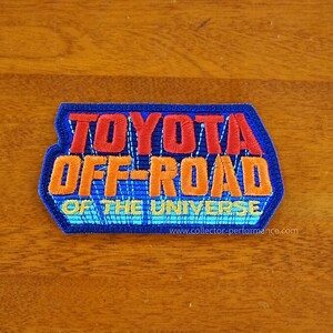 TOYOTA OFF ROAD UNIVERSE パッチ/ワッペン/ベルクロ タコマ タンドラ 4ランナー ハイラックス ランクル