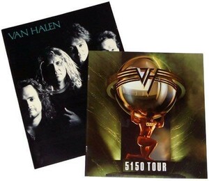 Van Halen ツアーブック OU812＆5150 2冊セット 新品同様品！ #EVH-TOORBOOK-SET