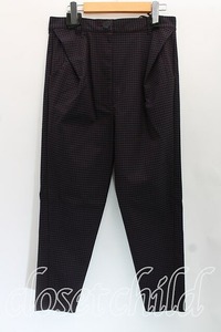 【USED】Vivienne Westwood / ギンガムチェックパンツ ヴィヴィアンウエストウッド ビビアン38 紫 【中古】 H-24-06-09-012-pa-IN-ZH