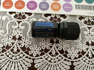 新品未開封　ドテラ　ディープブルー　5ml　新品キャップシール付　doTERRA