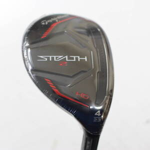 ★『未使用品・ヘッドカバーなし』TaylorMade テーラーメイド STEALTH 2 HD RESCUE#4(23°) TENSEI RED TM60 JP R 日本仕様 定価\42,900- 