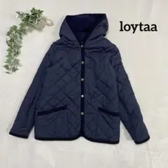 loytaa【L】 ネイビー キルティングジャケット ジャンバー  軽量