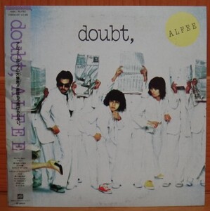 アルフィー(ALFEE)/doubt,　LP