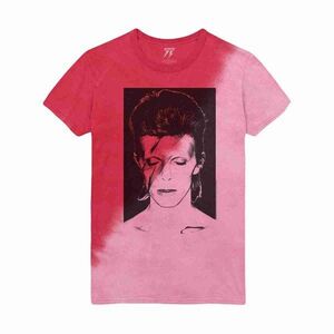 David Bowie Tシャツ デヴィッド・ボウイ Aladdin Sane Dip-Dye XL