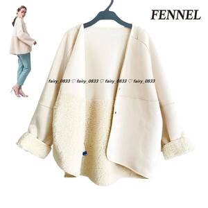 新品【送料無料】定価29000円■ヤマダヤ スコットクラブ FENNEL フェンネル■② 万能リバーシブル...♪ボア×ムートン2wayアウター