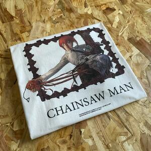 ★SALE & 1500円クーポン対象★ TEMRAW.VTG CHAINSAW MAN -DENJI & MAKIMA- FADE WHITE XL チェンソーマン　デンジ　マキマ