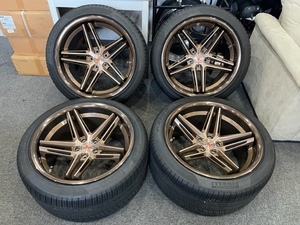 FERRADA CM1 ブロンズ　20ｘ11.5　4本通　チャレンジャー　チャージャー　ワイドボディ専用　305/35Ｒ20　ピレリP-ZERO　ダッジ