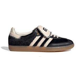 Wales Bonner adidas Samba Pony Tonal Low "Core Black/Cream White" 27cm IE0580