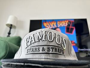 FamousSTARS&STRAPS キャップ　TravisBarker グレー