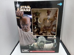 未開封品 ARTFX ヨーダ&メイス・ウィンドゥ 1/7 「スター・ウォーズ エピソード2/クローンの攻撃」