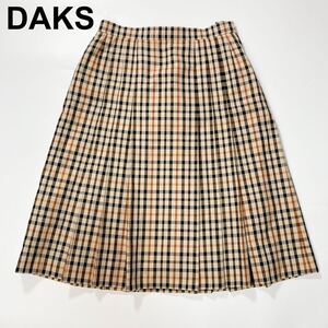 DAKS ダックス チェックスカート ヴィンテージ レディース B72423-114