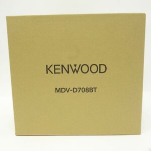 119【未使用】KENWOOD ケンウッド MDV-D708BT 彩速ナビ 7V型/180mmモデル AVナビゲーション