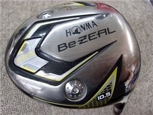 ホンマ / HONMA Be ZEAL 525 ドライバー (10.5度) ★ VIZARD ｆor Be ZEAL 48 (SR) ★ ヘッドカバー付き　　 *MP@1*S*011