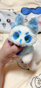 白狐 シズク アートドール ケモノ 幻獣ハンドメイド