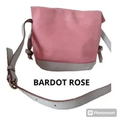 BARDOT ROSE　バルトロゼ　ショルダーバッグ　ピンク　レディース