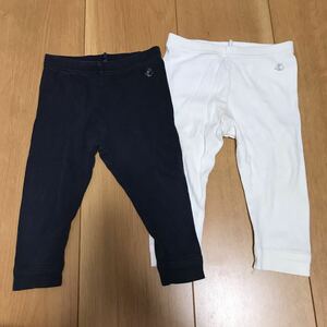 【中古】PETIT BATEAU プチバトー　スウェットパンツ　サイズ12m/74cm