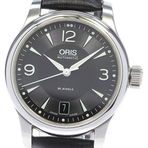 オリス ORIS 01 733 7578 4064-07 5 18 11 クラシック デイト 自動巻き メンズ 保証書付き_846622