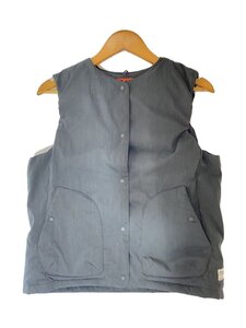 NANGA◆TAKIBI RIPSTOP INNER DOWN VEST/L/ポリエステル/BLK/N1VWBK54