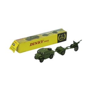 DINKY TOYS 697 25 POUNDER FIELD GUN SET 中古 1