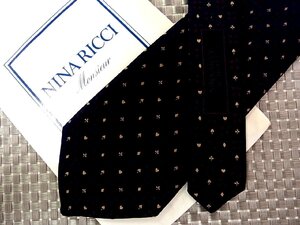 ♪32967C♪良品【ハート ダイヤ スペード クラブ 柄】ニナリッチ【NINA RICCI】ネクタイ