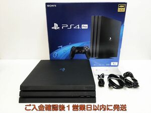 【1円】PS4 Pro 本体 セット 1TB ブラック SONY PlayStation4 CUH-7200B 初期化/動作確認済 プレステ4プロ N03-001yk/G4
