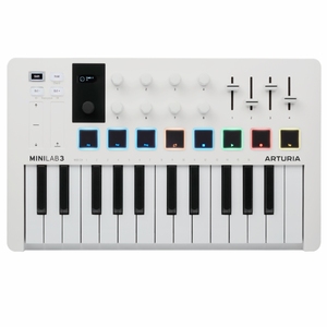 ARTURIA MiniLab 3 USB-MIDI 25鍵 USBキーボード ミニ 特価品