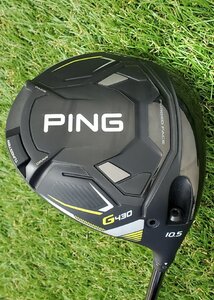 PING/ピン G430 LST 10.5 TOUR 2.0 BLACK/ツアー 2.0 ブラック 65S JP/日本仕様 1ラウンドのみ 美品