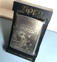 zippo 1994年　windy ウィンディ　女性　シリアルナンバー入り　加工