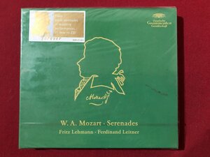 ｚ〓　CD　輸入盤 【未開封】W.A.Mozart・Serenades　モーツァルト　Fritz Lehmann・Ferdinannd Leitner　音楽CD　クラシック　/ KZ3