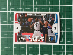 ★PANINI 2020-21 NBA STICKER & CARD COLLECTION #52 LOS ANGELES CLIPPERS vs DALLAS MAVERICKS［2020 NBA PLAYOFFS］★