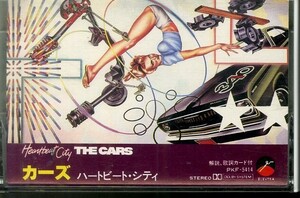 F00027111/カセット/カーズ (THE CARS)「Heartbeat City (1984年・PKF-5414・シンセポップ・ニューウェイヴ)」