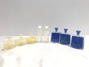 ■【YS-1】 ブルガリ ミニ香水 8点セット まとめ ■ ブルガリ EDP ブルー EDP ブルガリ オー フレッシュ EDT 5ml ×8 【同梱可能商品】D