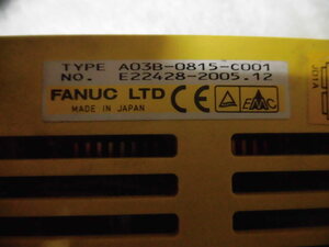 ファナック　FANUC　分散 I/O　分線盤 I/O モジュール 基本 A03B-0815-C001 中古品　動作確認済み