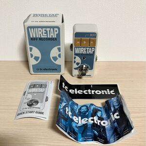  tc electronic WIRETAP RIFF RECORDER 【通電】