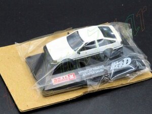 即決◆未展示◆ 1/72 ヨーデルYodel REAL-X Initial頭文字D トヨタ スプリンター トレノ GT-APEX(AE86) 初期タイプ 藤原.拓海 藤原とうふ店