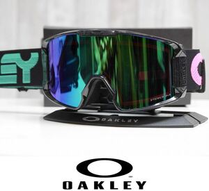 【新品】25 OAKLEY LINE MINER L - BLACK GALAXY - PRIZM ARGON IRIDIUM 日本正規品 プリズムレンズ ゴーグル