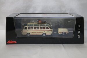 開封済 1/43 ミニカー Setra S6 Autobus Oberbayern Schuco 現状品