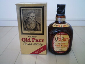 ★未開栓★Grand Old Parr（グランド オールド パー）デラックス ティンキャップ 43％ 750ml / ウイスキー特級6656 スコッチウイスキー