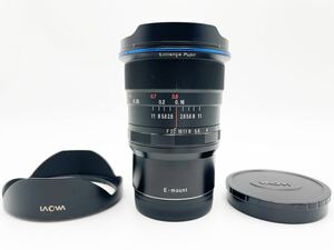 ■極上品■ フード付き！ LAOWA ラオワ 12mm f2.8 ZERO-D ソニーEマウント用