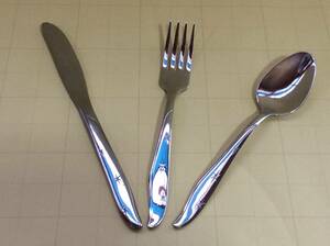 【Mid-flatware/C007/MAR-CLEST/Citation】マークレスト/サイテーション/ディナー3本セット/Ex+/ミッドセンチュリー/アトミックエイジ