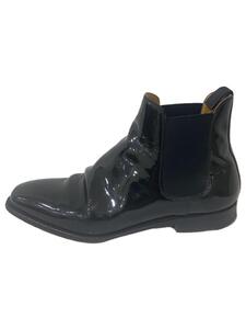 CROCKETT&JONES◆chelsea/サイドゴアブーツ/UK7.5/BLK/レザー/28831