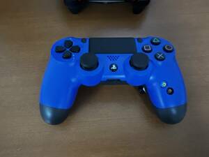 PlayStation DUALSHOCK 4 コントローラー CUH-ZCT1J 2個 青は連射改造済